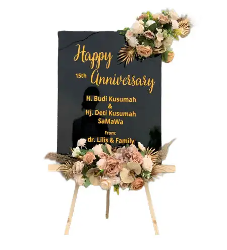 Papan Bunga Akrilik Manggarwetan